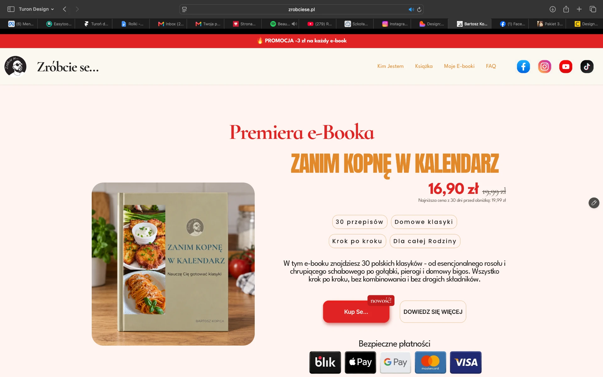 Sklep internetowy Zróbcie se z premierowym e-bookiem Bartosza Kopicy